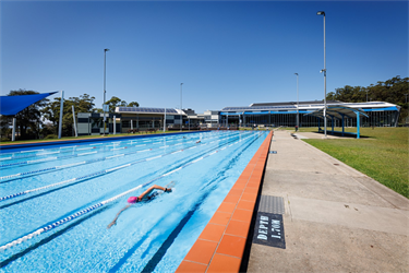 Outdoor swimming pool at Ulladulla Leisure Centre